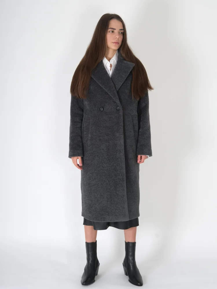 Denmark coat in malachite color with insulation