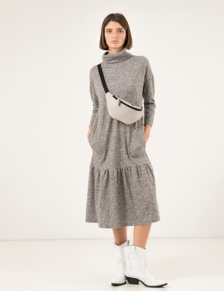 Сукня Сенді світло-сірого кольору