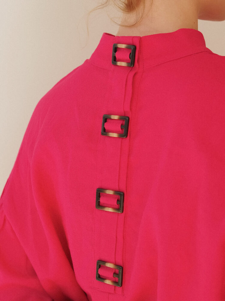 Блуза Евелін кольору цикламен