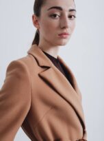 Dorothy-1 coat in camel color