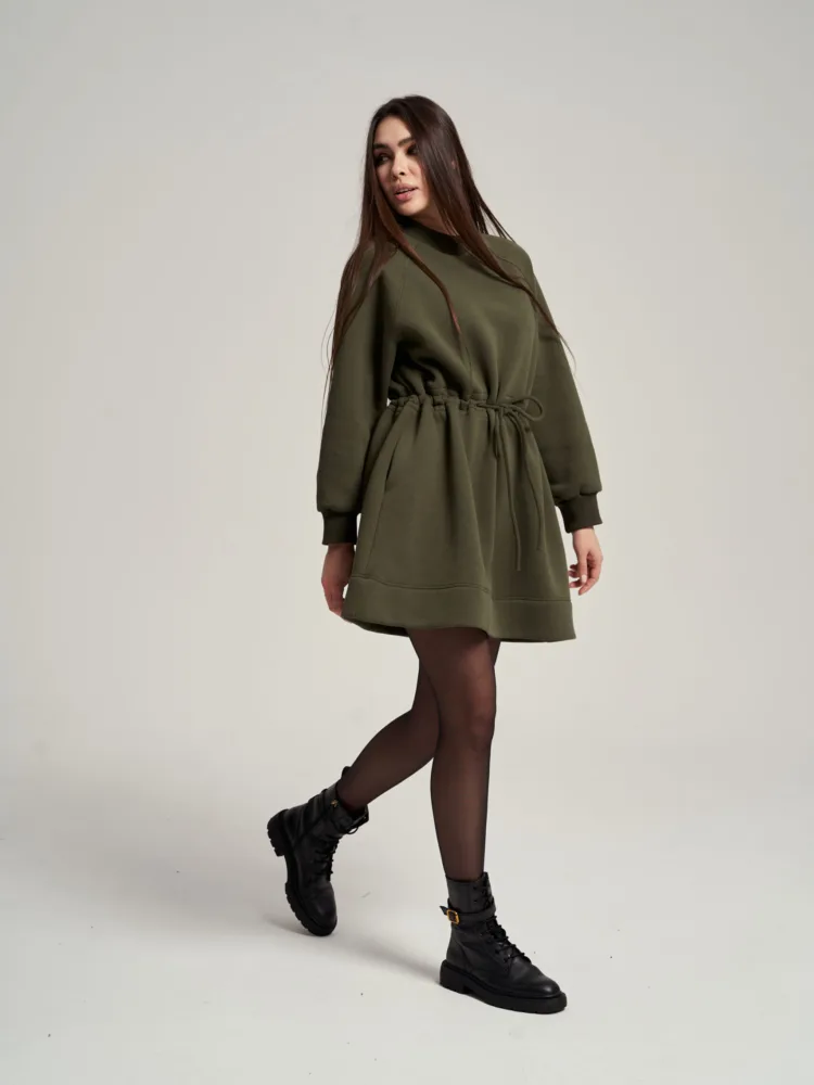 Сукня Джанна кольору хакі