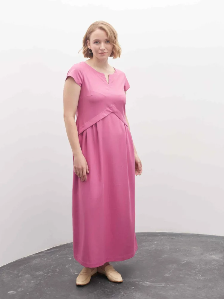 Juliet dress in pink color