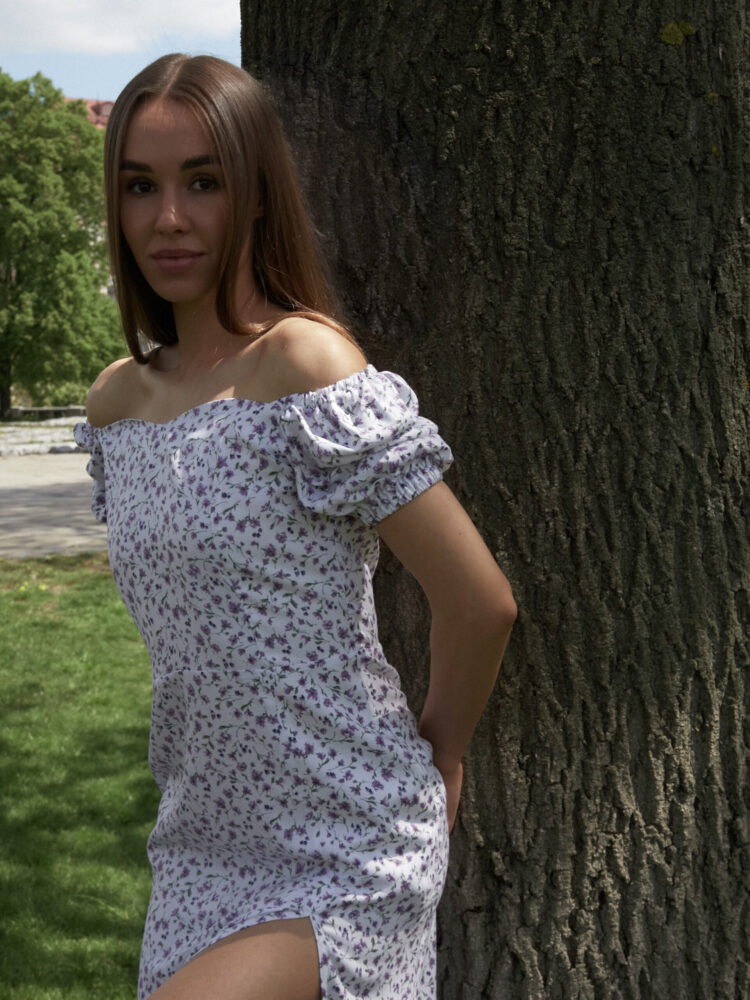 Сукня Дора білого кольору