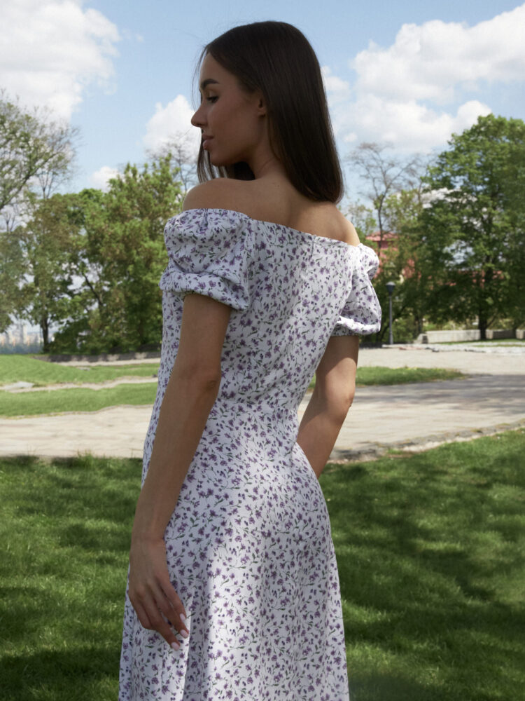 Сукня Дора білого кольору