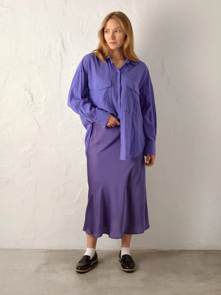 Спідниця Лана фіолетового кольору