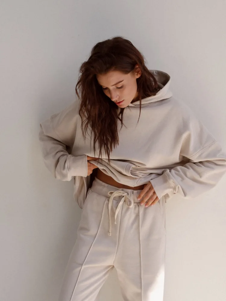 Костюм Алекс кольору таш з тканини тринитка