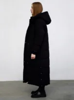 Пуховик подовжений, 0890