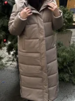 Пуховик подовжений, 0890