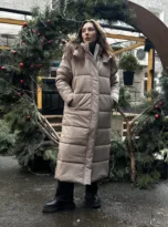 Пуховик подовжений, 0890