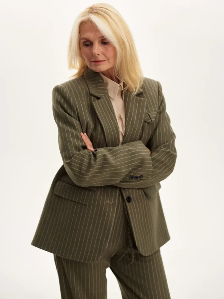 Жакет мод. 5041 оливкового кольору