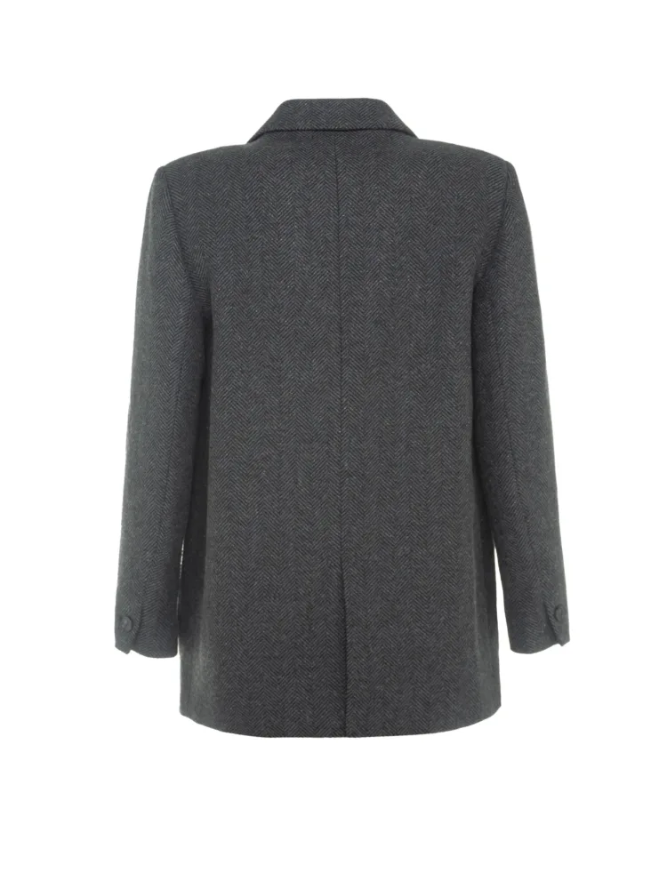 Betty jacket in graphite color