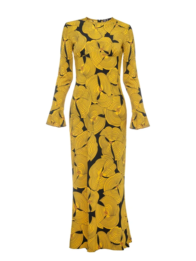 (Копія)Dora dress in white with red flowers