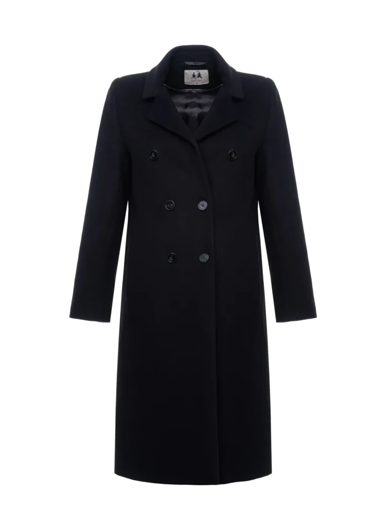 Пальто Урсула мод. 054 чорного кольору