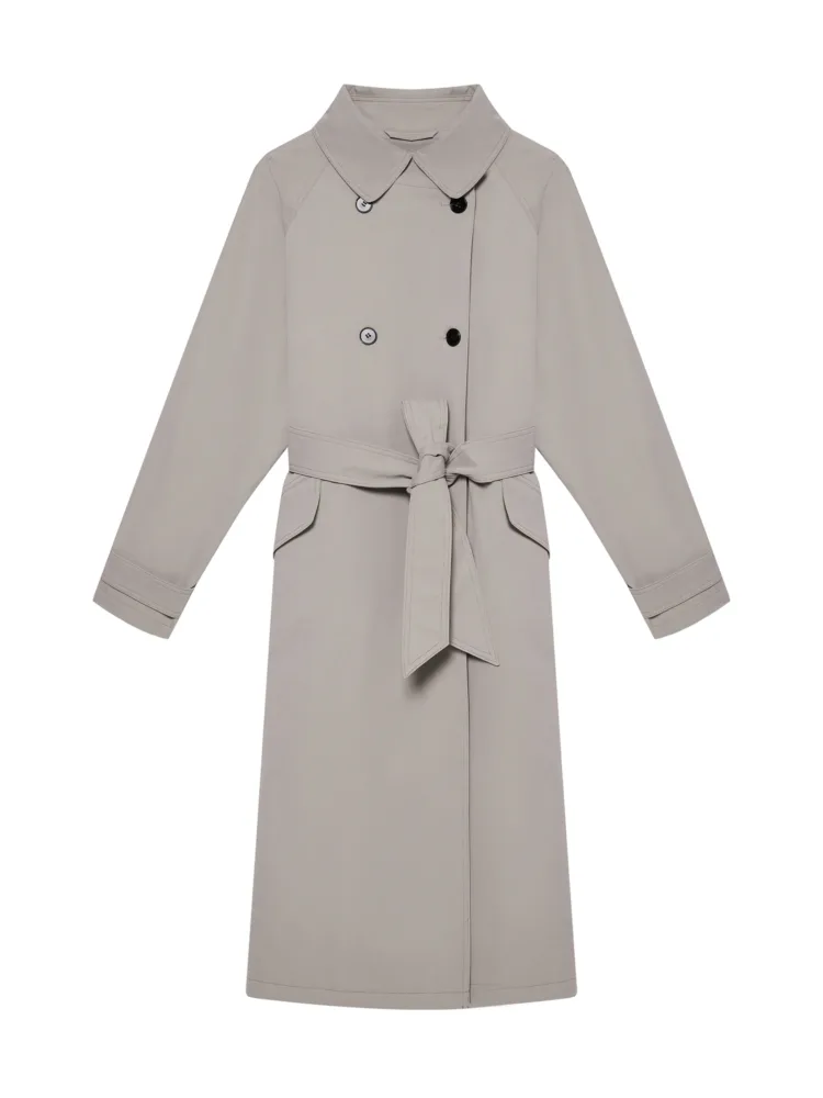 Тренч Boucle мод. Audrey колекції 2025 «Heritage cut» кольору таш