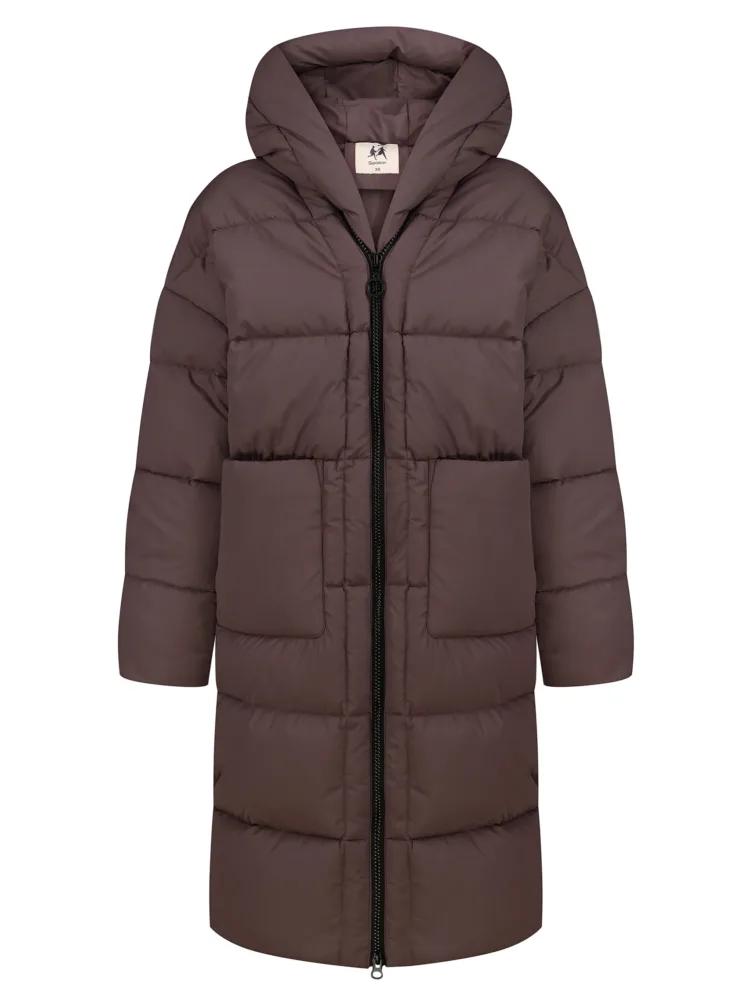 Пуховик Season мод. 0650 кольору мокко