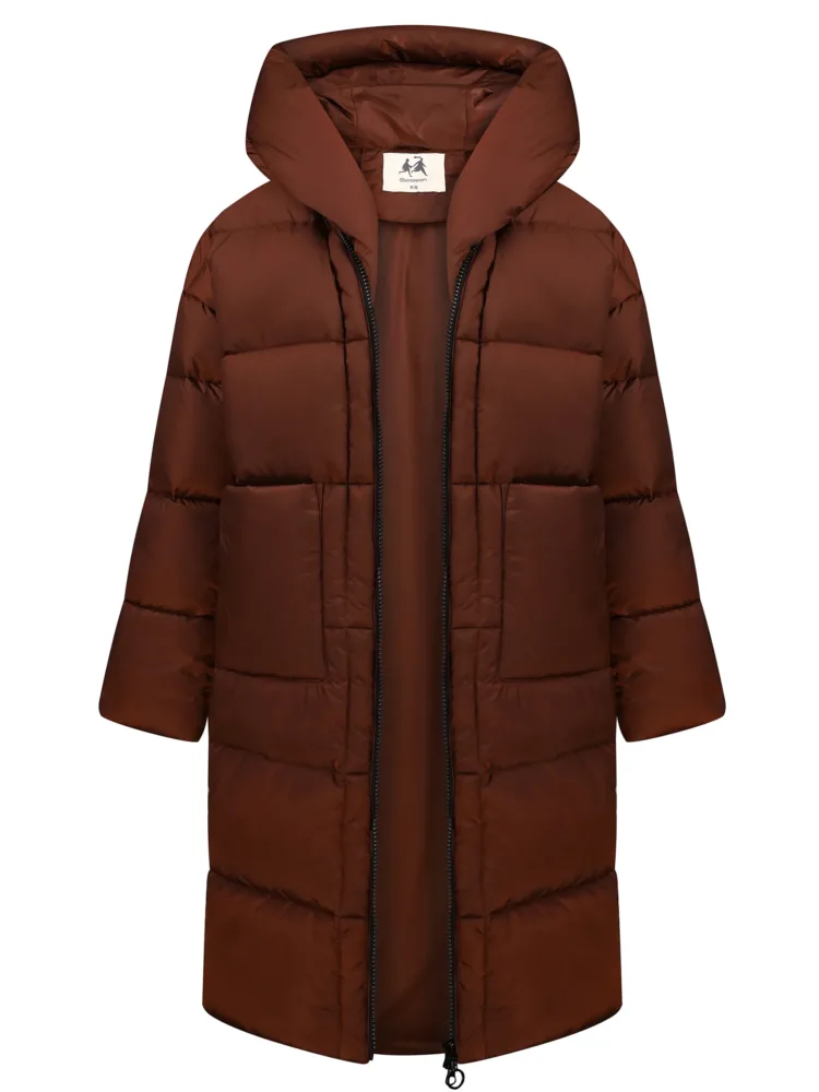 Пуховик Season мод. 0650 кольору молочний шоколад