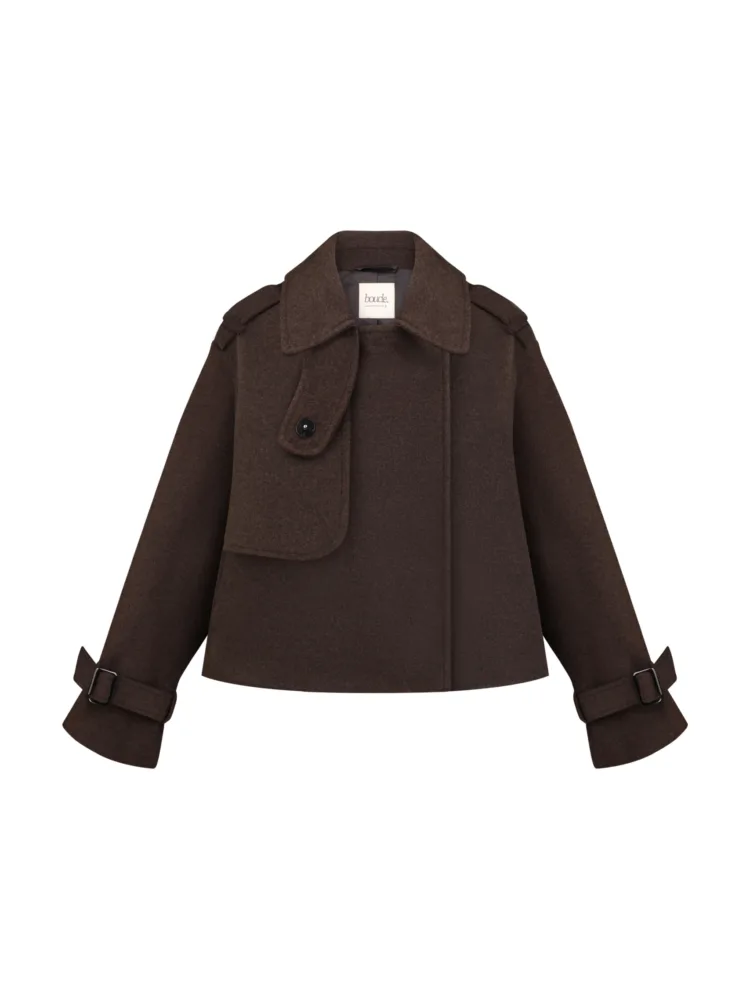 Куртка Boucle мод. Jackie коричневого кольору