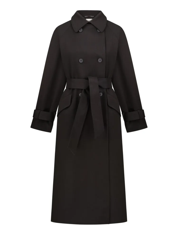 Пальто Boucle мод. B014 чорного кольору